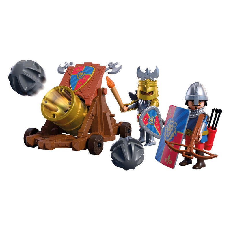Afbeelding laden in galerijviewer, Playmobil knights ridders met kanon - 72115.
