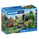 Playmobil knights trol met schat van leeuwenridder - 72116