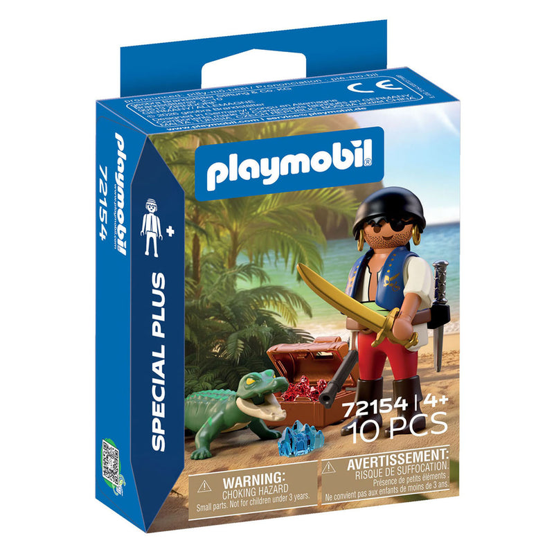 Afbeelding laden in galerijviewer, Playmobil specials piraat vs. kaaiman - 72154
