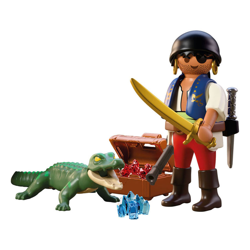 Afbeelding laden in galerijviewer, Playmobil specials piraat vs. kaaiman - 72154
