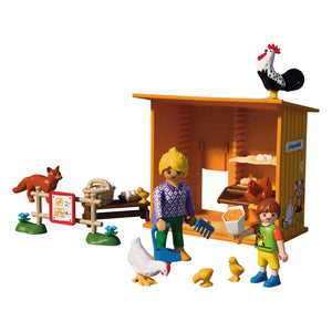 Playmobil country kippenhok = 72168.
