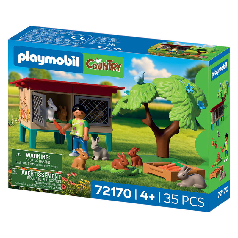 Afbeelding laden in galerijviewer, Playmobil country konijnenhok - 72170
