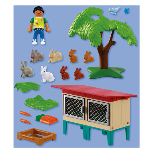Playmobil country konijnenhok - 72170