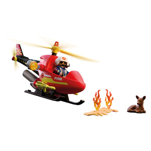 Playmobil feuerwehr-helikopter