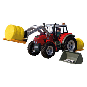 Playmobil country grote tractor met hooibalen - 72305.