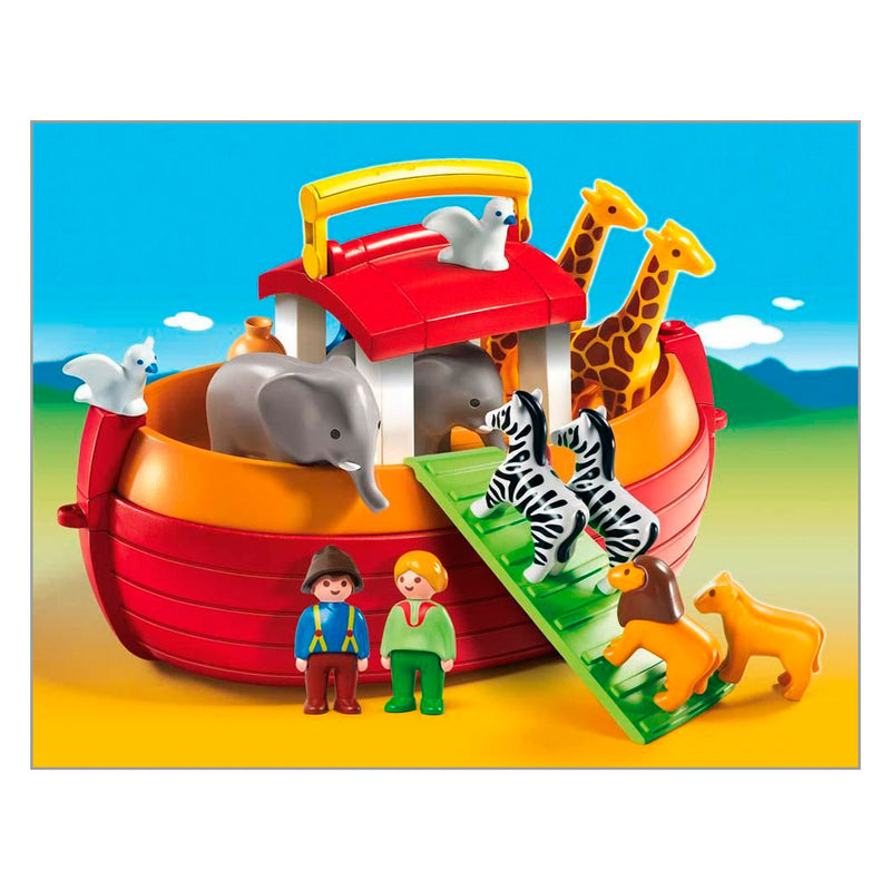 Afbeelding laden in galerijviewer, Playmobil 1.2.3. Meeneem Ark van Noach 6765
