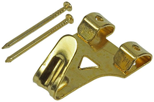 Mack 1017855 - kaderhaak staal vermessingd 6 st 20 x 30 mm | 5 stuks