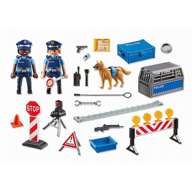 Afbeelding laden in galerijviewer, Playmobil City Action Politiewegversperring 6924
