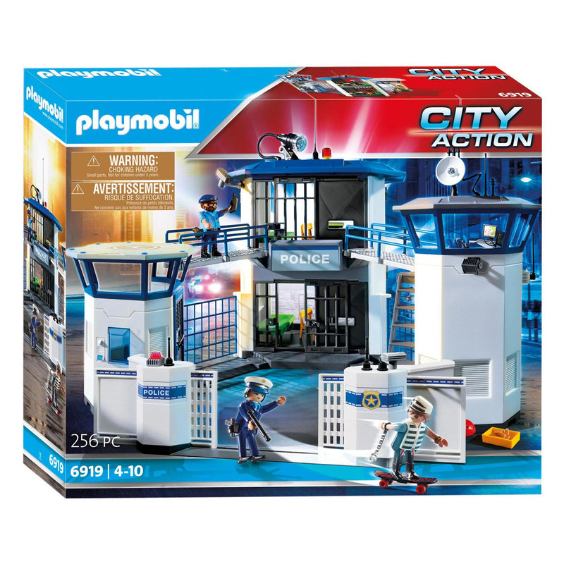 Afbeelding laden in galerijviewer, PLAYMOBIL City Action Politiebureau met Gevangenis 6919
