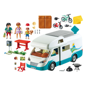 Playmobil family fun camper met familie - 70088