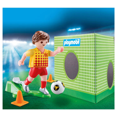 Playmobil 70157 voetballer met doel