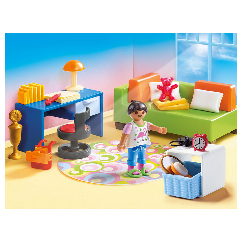 Afbeelding laden in galerijviewer, Playmobil dollhouse kinderkamer met bedbank - 70209
