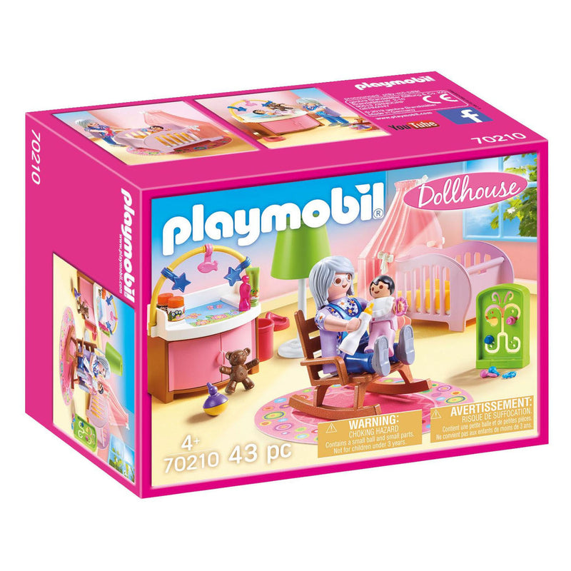 Afbeelding laden in galerijviewer, Playmobil dollhouse babykamer - 70210
