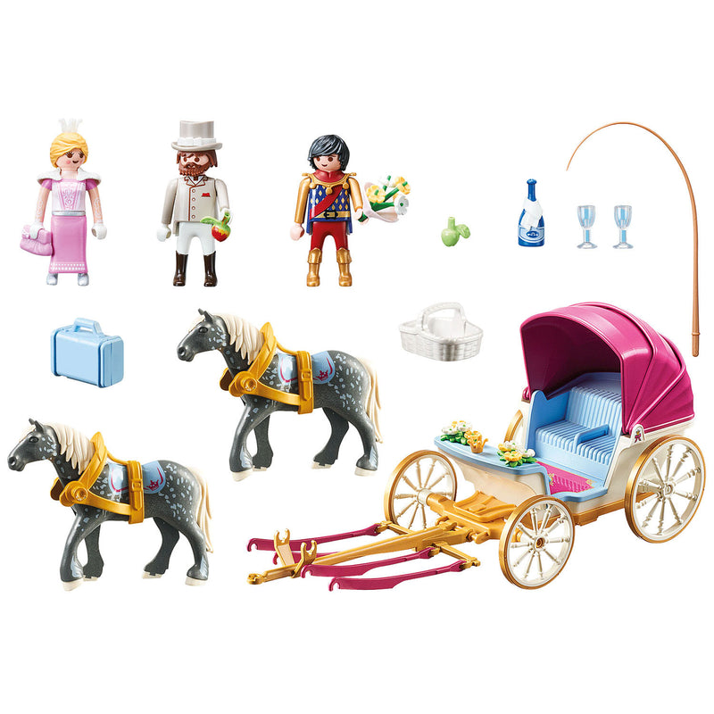 Afbeelding laden in galerijviewer, Playmobil Romantische Paardenkoets 70449
