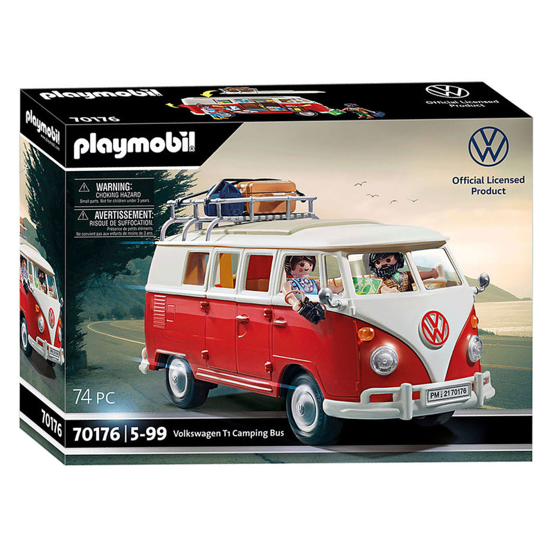Afbeelding laden in galerijviewer, Playmobil Volkswagen T1 Campingbus 70176
