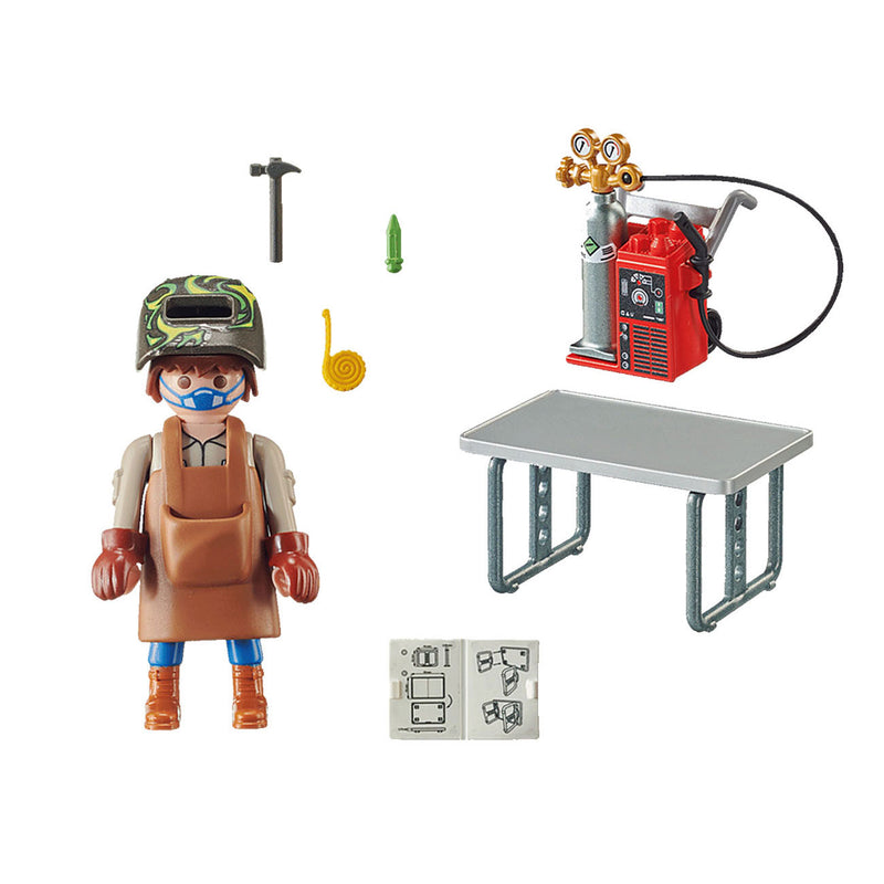 Afbeelding laden in galerijviewer, Playmobil specials lasser met uitrusting - 70597
