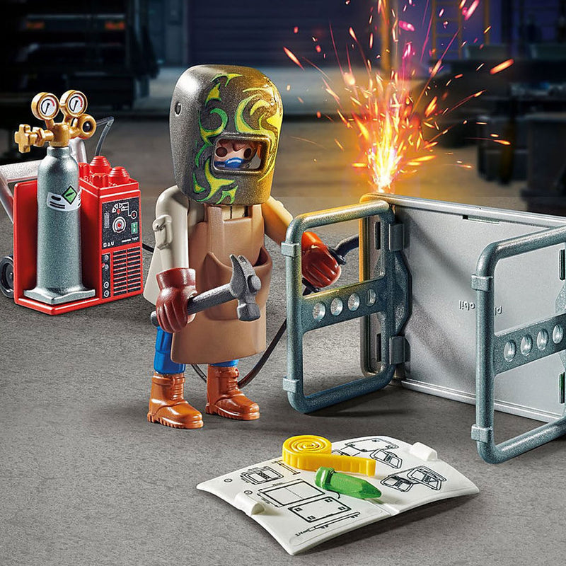 Afbeelding laden in galerijviewer, Playmobil specials lasser met uitrusting - 70597
