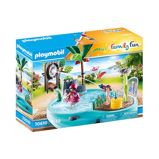Afbeelding laden in galerijviewer, Playmobil Family Fun Zwembad met Watersplash 70610

