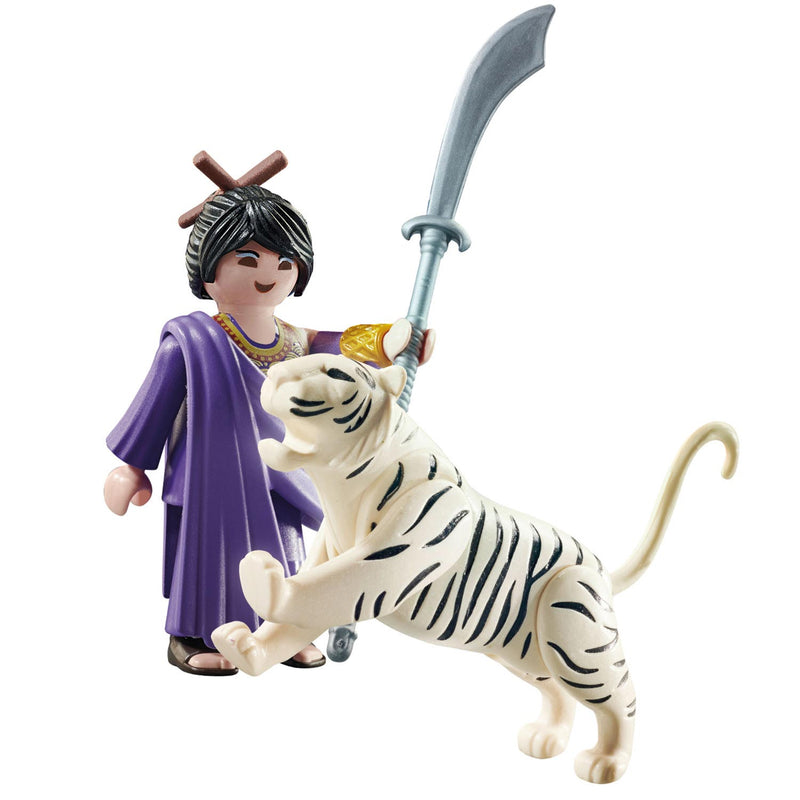 Afbeelding laden in galerijviewer, Playmobil specials aziatische vechter met tijger - 70382
