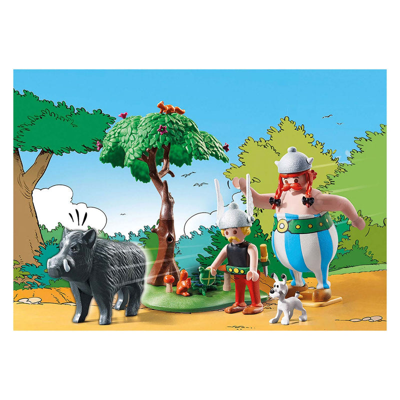 Afbeelding laden in galerijviewer, PLAYMOBIL Asterix Everzwijnenjacht 71160
