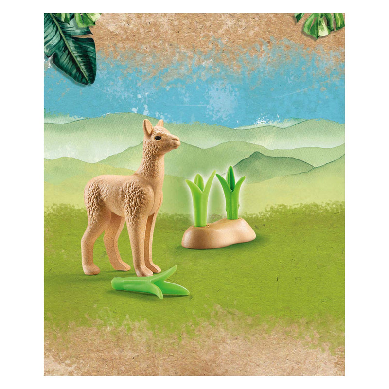 Afbeelding laden in galerijviewer, Playmobil Wiltopia Baby Alpaca 71064
