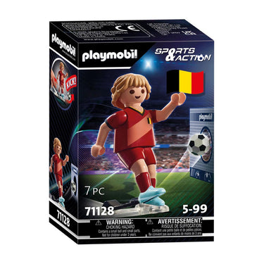 Playmobil sports action voetballer belgië - 71128