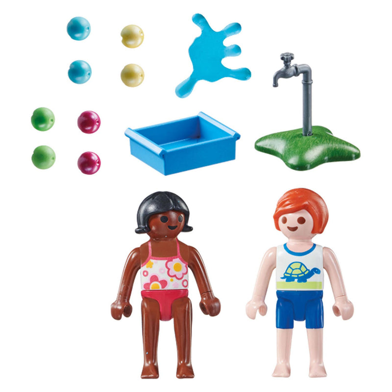 Afbeelding laden in galerijviewer, Playmobil Special Plus Kinderen met waterballonnen 71166

