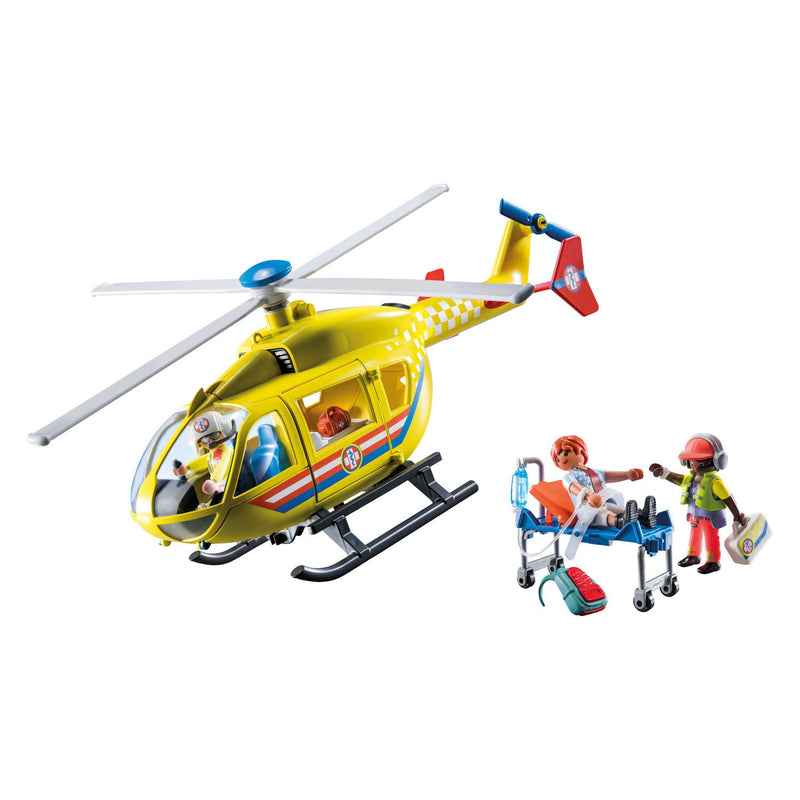 Afbeelding laden in galerijviewer, Playmobil city life reddingshelikopter - 71203
