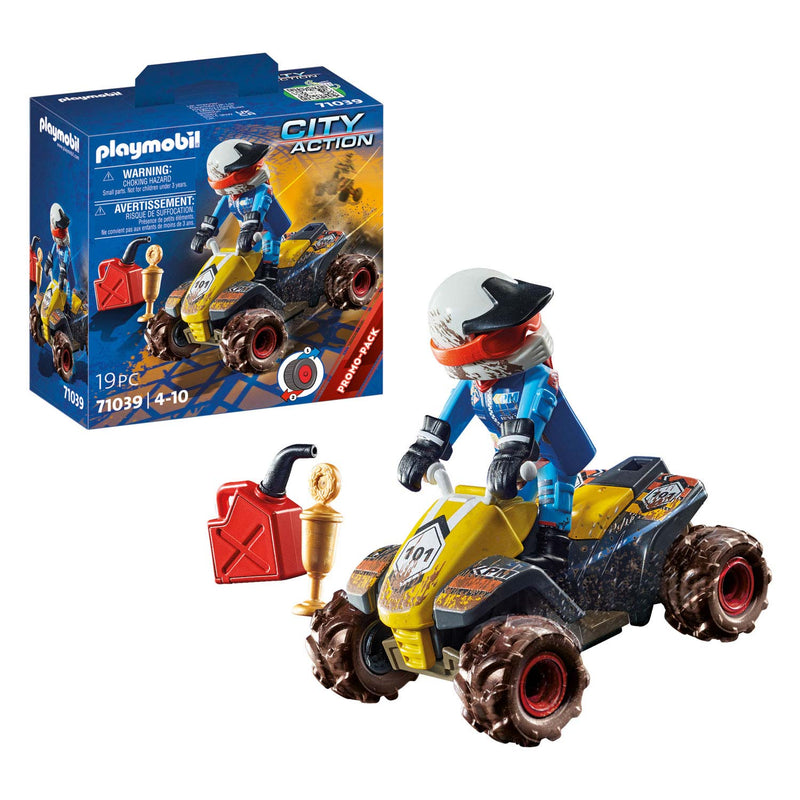 Afbeelding laden in galerijviewer, Playmobil City Action Off road Quad 71039
