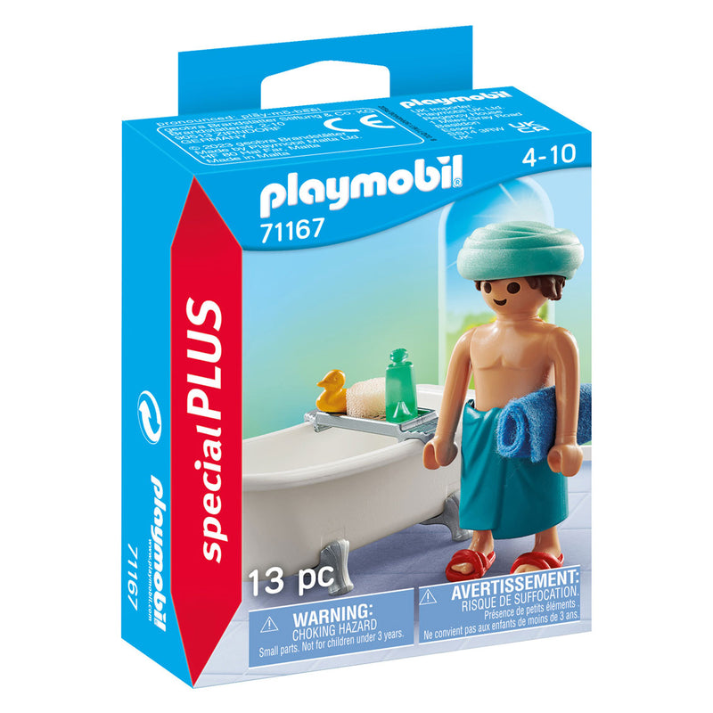 Afbeelding laden in galerijviewer, Playmobil specials man in badkuip - 71167
