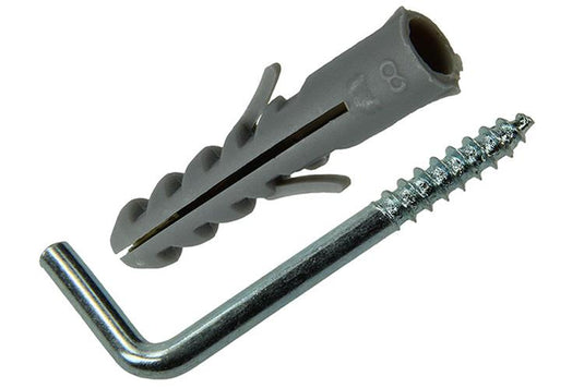 Mack 1017901 - plug + schroefduim polyeth 4 st 8mm 5x50mm | 5 stuks
