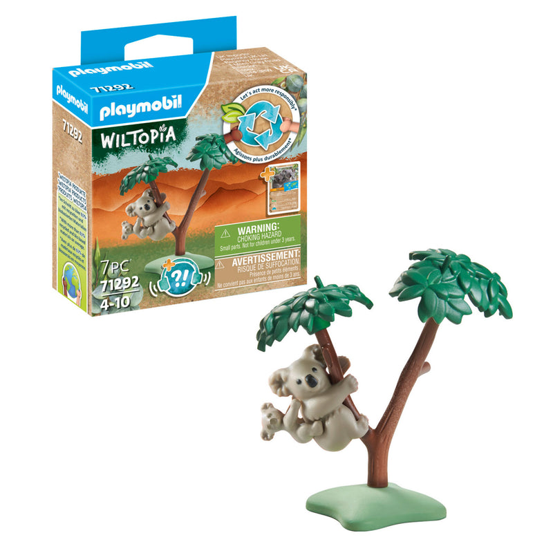 Afbeelding laden in galerijviewer, Playmobil Wiltopia Koala met Welp 71292
