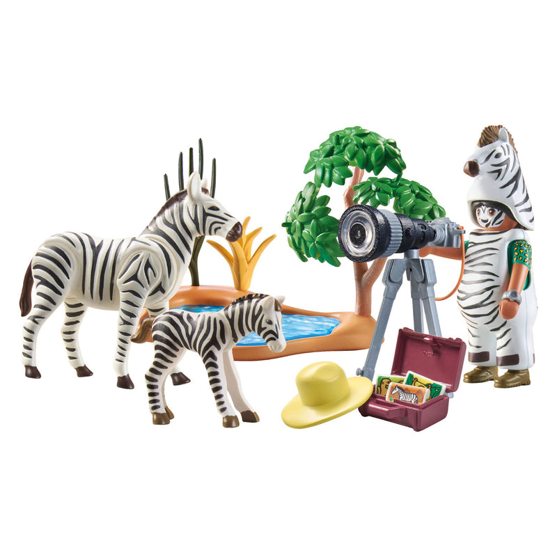 Afbeelding laden in galerijviewer, Playmobil Wiltopia Onderweg met de Dierenfotograaf 71295
