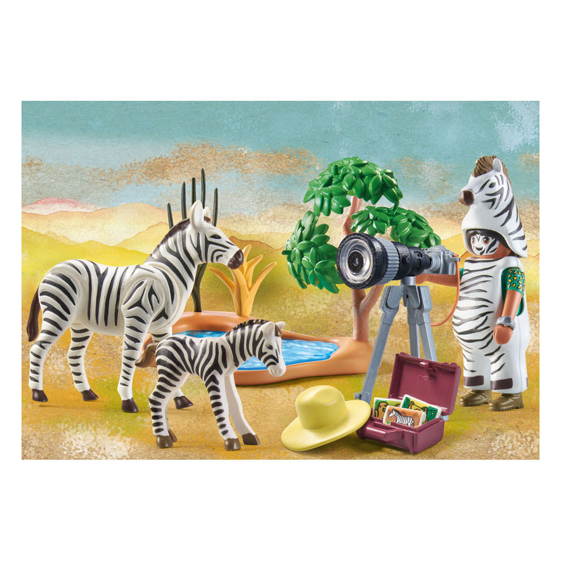 Afbeelding laden in galerijviewer, Playmobil Wiltopia Onderweg met de Dierenfotograaf 71295
