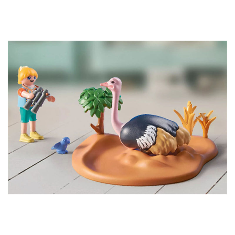 Afbeelding laden in galerijviewer, Playmobil Wiltopia Op Bezoek bij Papa Struisvogel 71296
