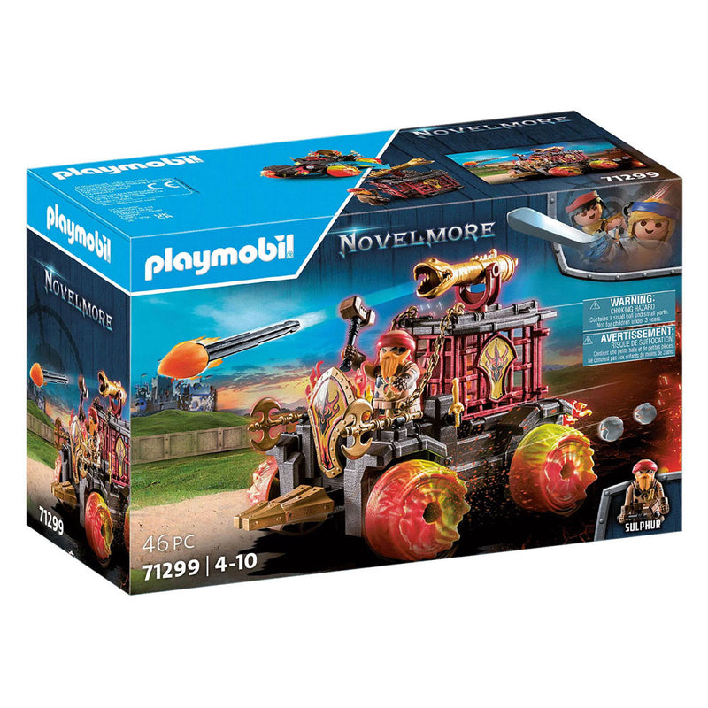 Afbeelding laden in galerijviewer, Playmobil Novelmore Burnham Raiders Vuurgevechtwagen 71299
