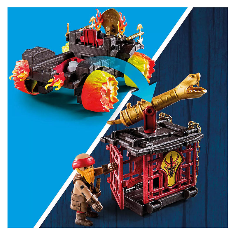 Afbeelding laden in galerijviewer, Playmobil Novelmore Burnham Raiders Vuurgevechtwagen 71299
