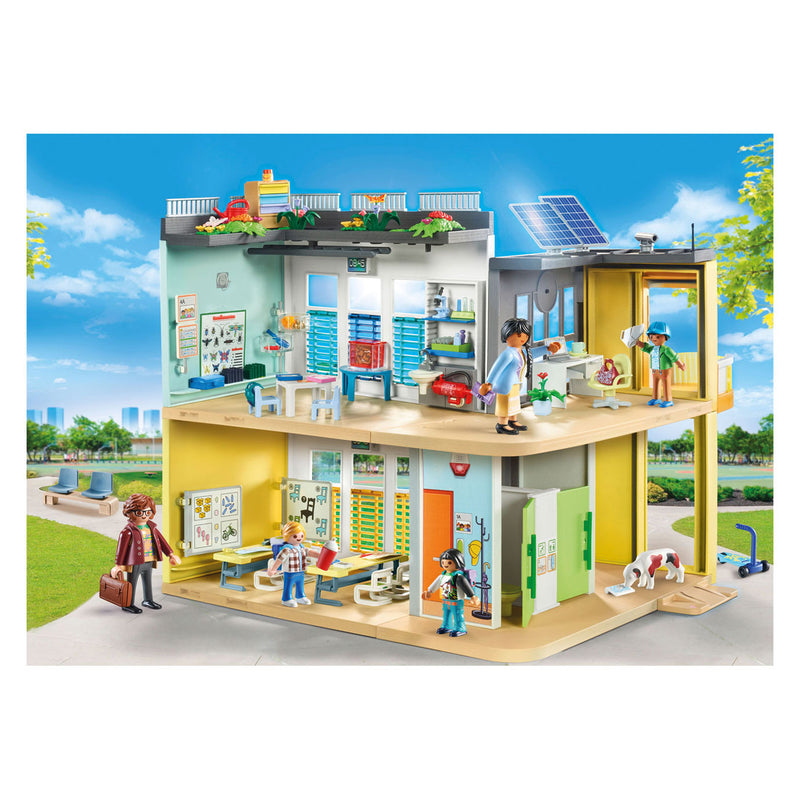 Afbeelding laden in galerijviewer, Playmobil city life grote school - 71327
