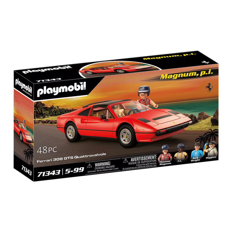Afbeelding laden in galerijviewer, Playmobil magnum p.i. ferrari 308 gts quattrovalvole - 71343
