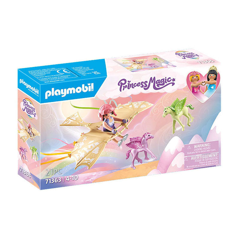 Afbeelding laden in galerijviewer, Playmobil Princess Uitje met Pegasus-veulens 71363
