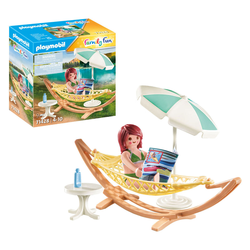 Afbeelding laden in galerijviewer, Playmobil Family Fun Hangmat 71428
