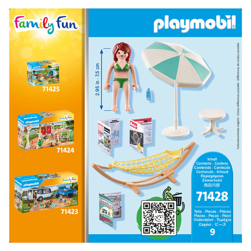 Afbeelding laden in galerijviewer, Playmobil Family Fun Hangmat 71428
