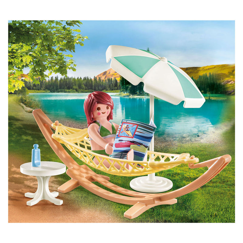 Afbeelding laden in galerijviewer, Playmobil Family Fun Hangmat 71428
