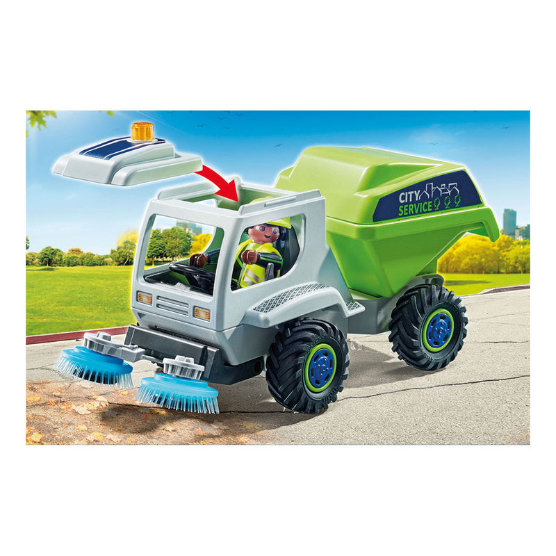 Afbeelding laden in galerijviewer, Playmobil City Action Straatveger 71432
