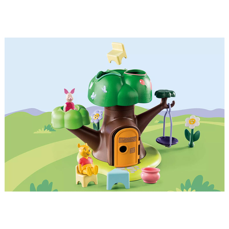 Afbeelding laden in galerijviewer, Playmobil 1.2.3. de Poeh Boomhut 71316

