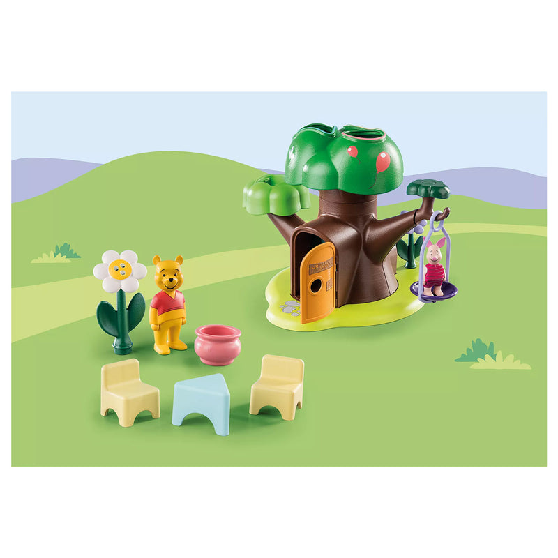 Afbeelding laden in galerijviewer, Playmobil 1.2.3. de Poeh Boomhut 71316
