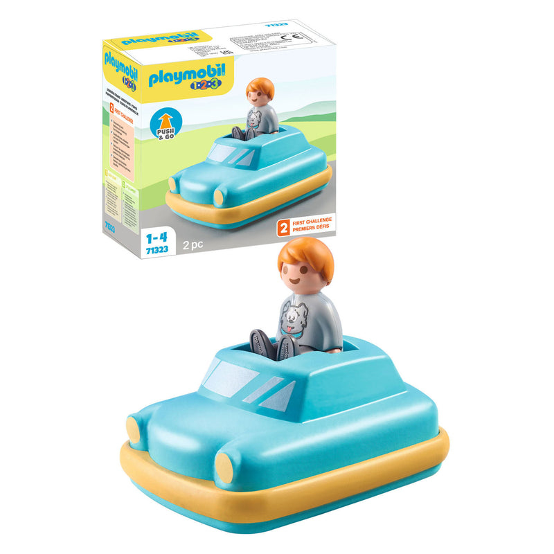 Afbeelding laden in galerijviewer, Playmobil 1.2.3. Kinderauto 71323
