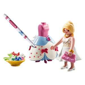Playmobil color modieuze jurk - 71374