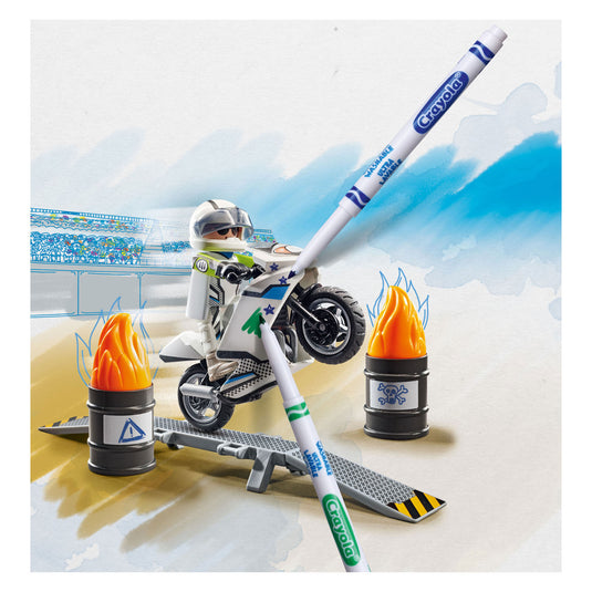 Playmobil Color Motorcrossmotor 71377
