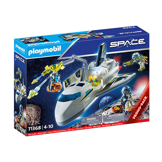 Afbeelding laden in galerijviewer, Playmobil Ruimtevaart Space Shuttle op Missie Promo Pack 71368
